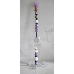 Beaded Troll Pens with badge holder